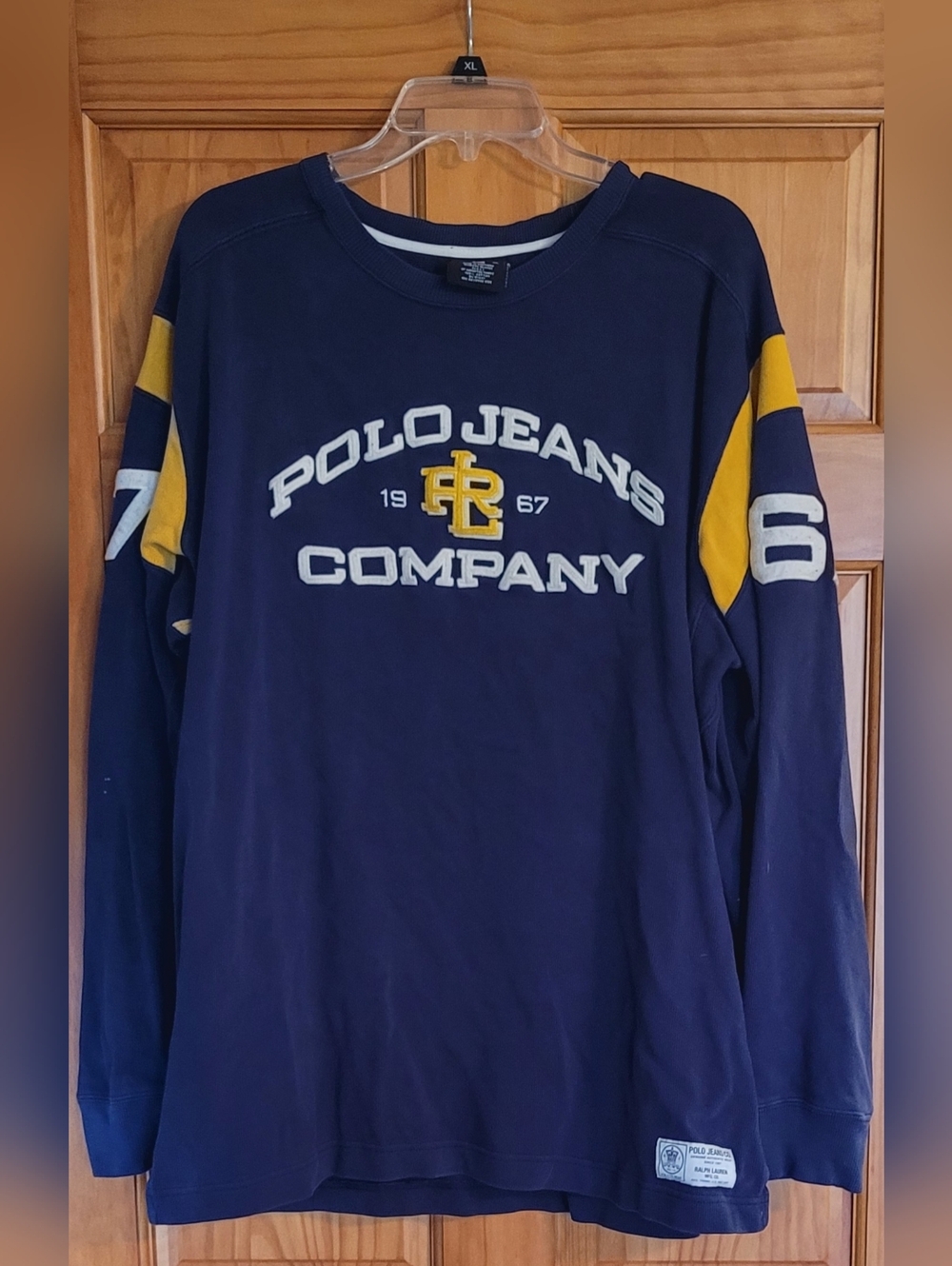 Vintage Men's Ralph Lauren Polo Jeans Long Sleeve Shirt